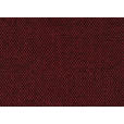 MEGASOFA in Flachgewebe Grau, Rot, Schwarz  - Rot/Schwarz, Design, Kunststoff/Textil (238/80/143cm) - Hom`in