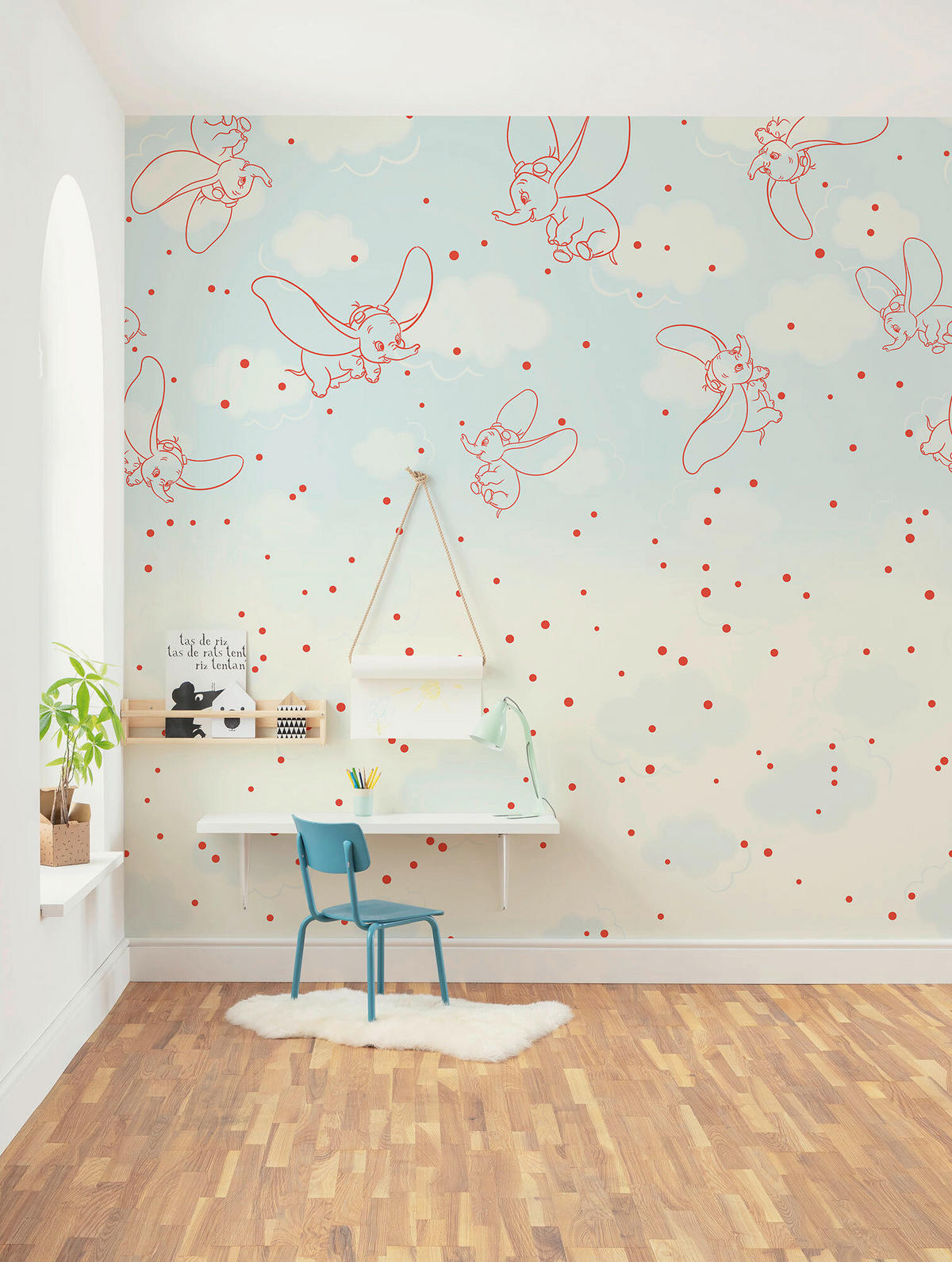 FOTOTAPETE - Naturfarben/Weiß, Design, Textil (250/250cm) - Disney