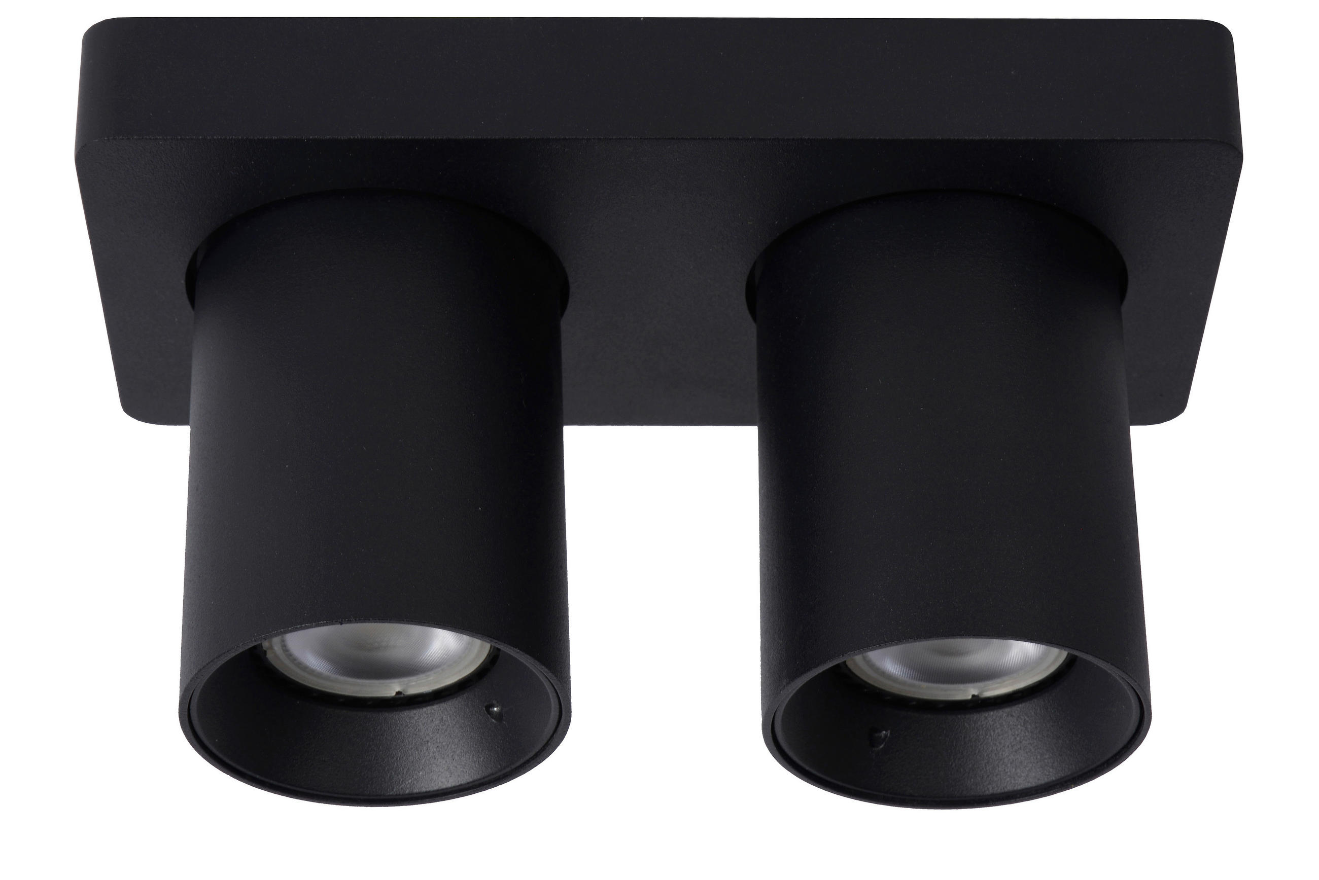 LED-STRAHLER Nigel 20/10/11.5 cm  - Schwarz, Basics, Metall (20/10/11.5cm) - Lucide