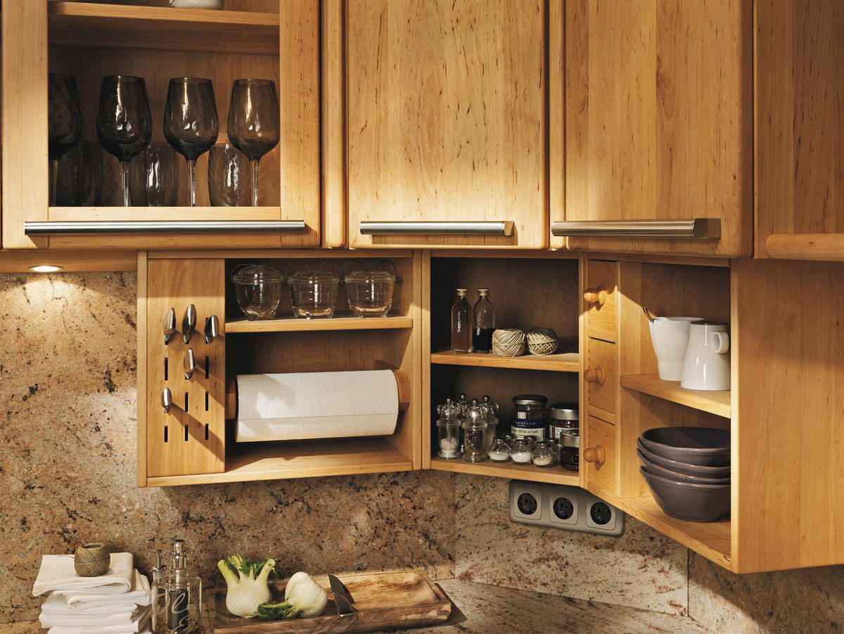 EINBAUKÜCHE RONDO  - Design, Holz - TEAM 7