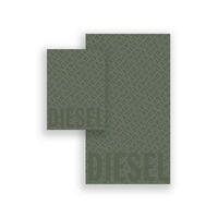 FROTTIERSET 3D LOGO Grün 2-teilig  - Grün, Basics, Textil - Diesel