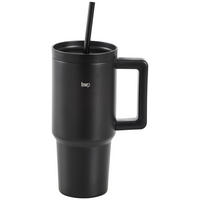 TERMOIZOLAČNÍ HRNEK  0.7 l - černá, Trend, kov/plast (13,2/20,8cm) - Homeware Profession.