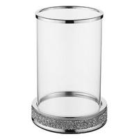 WINDLICHT - Silberfarben, Basics, Metall (18/18/24.5cm)