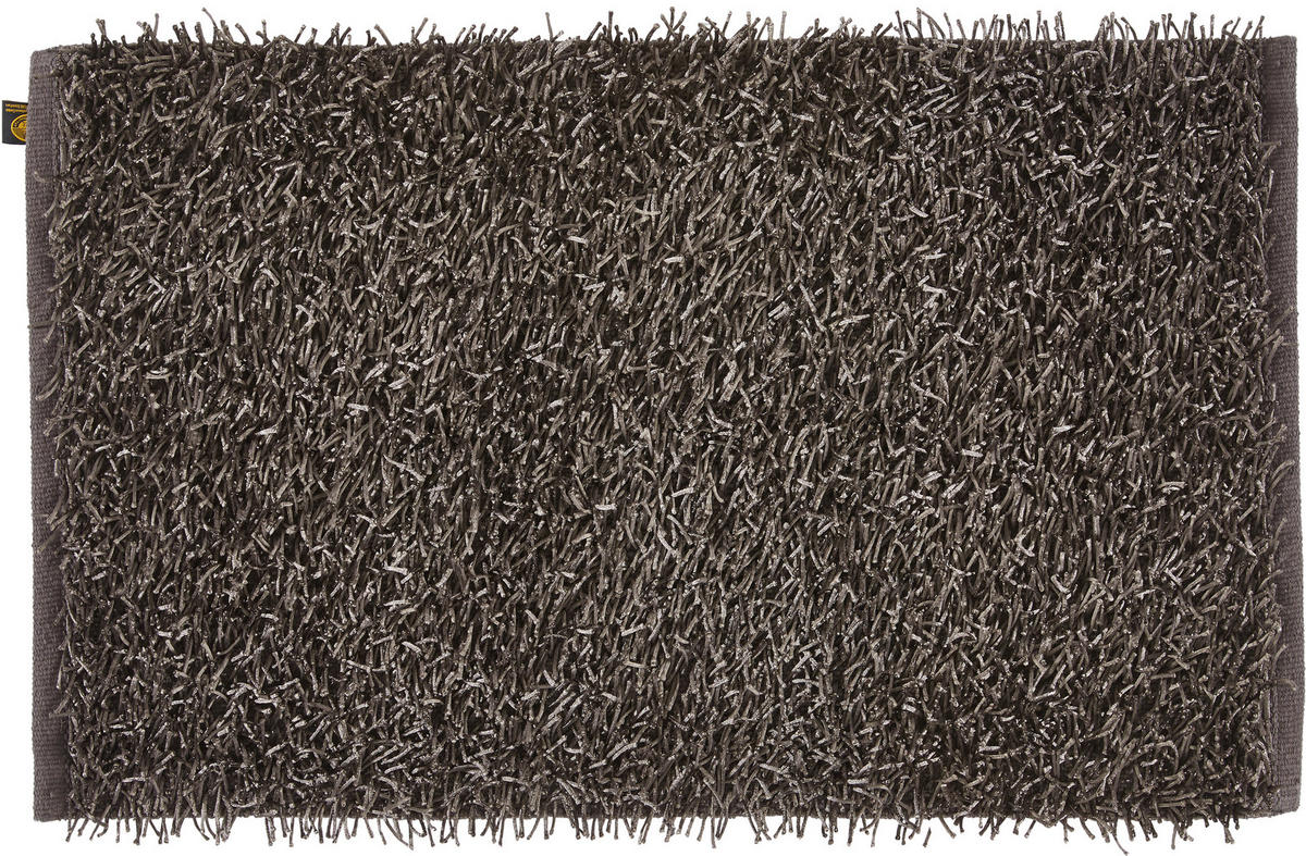 BADTEPPICH Shaggy Anthrazit 60/100 cm  - Anthrazit, Basics, Textil (60/100cm) - Esposa