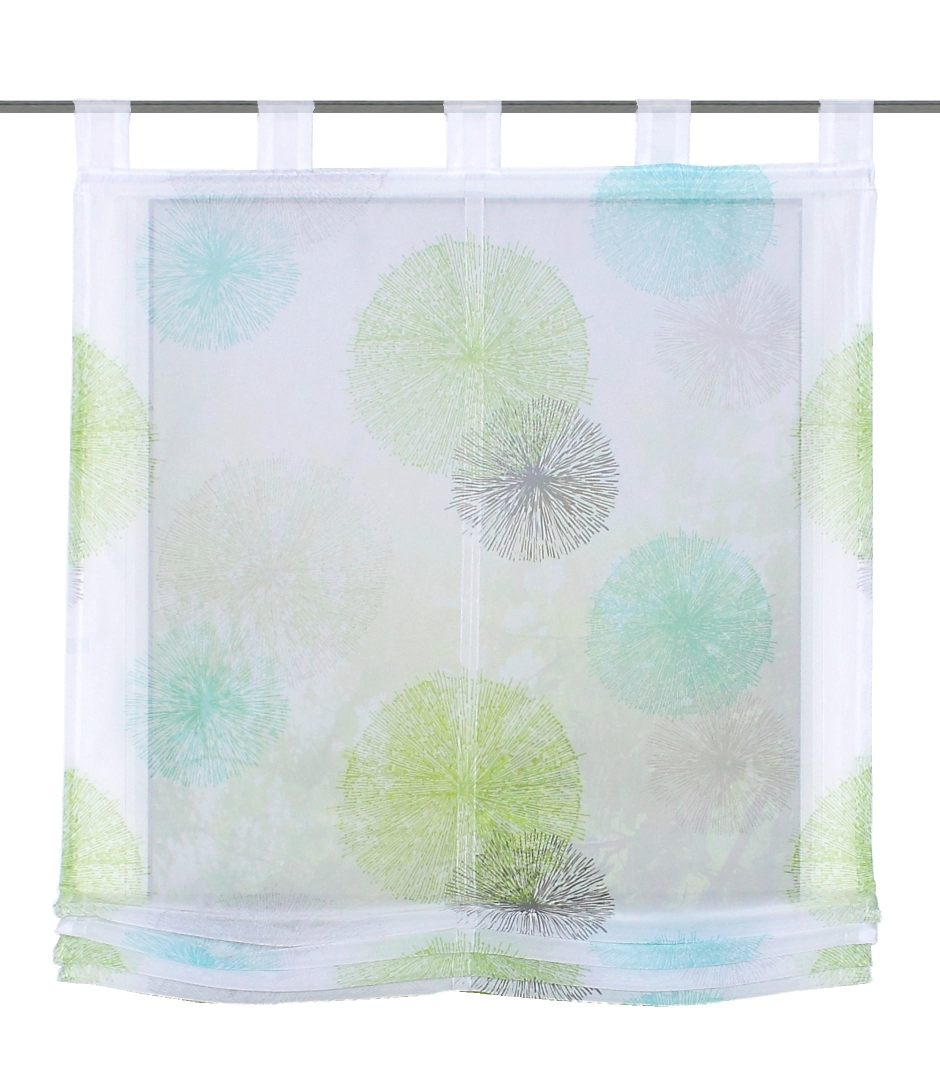 RAFFROLLO 100/140 cm  - Grün, KONVENTIONELL, Textil (100/140cm)