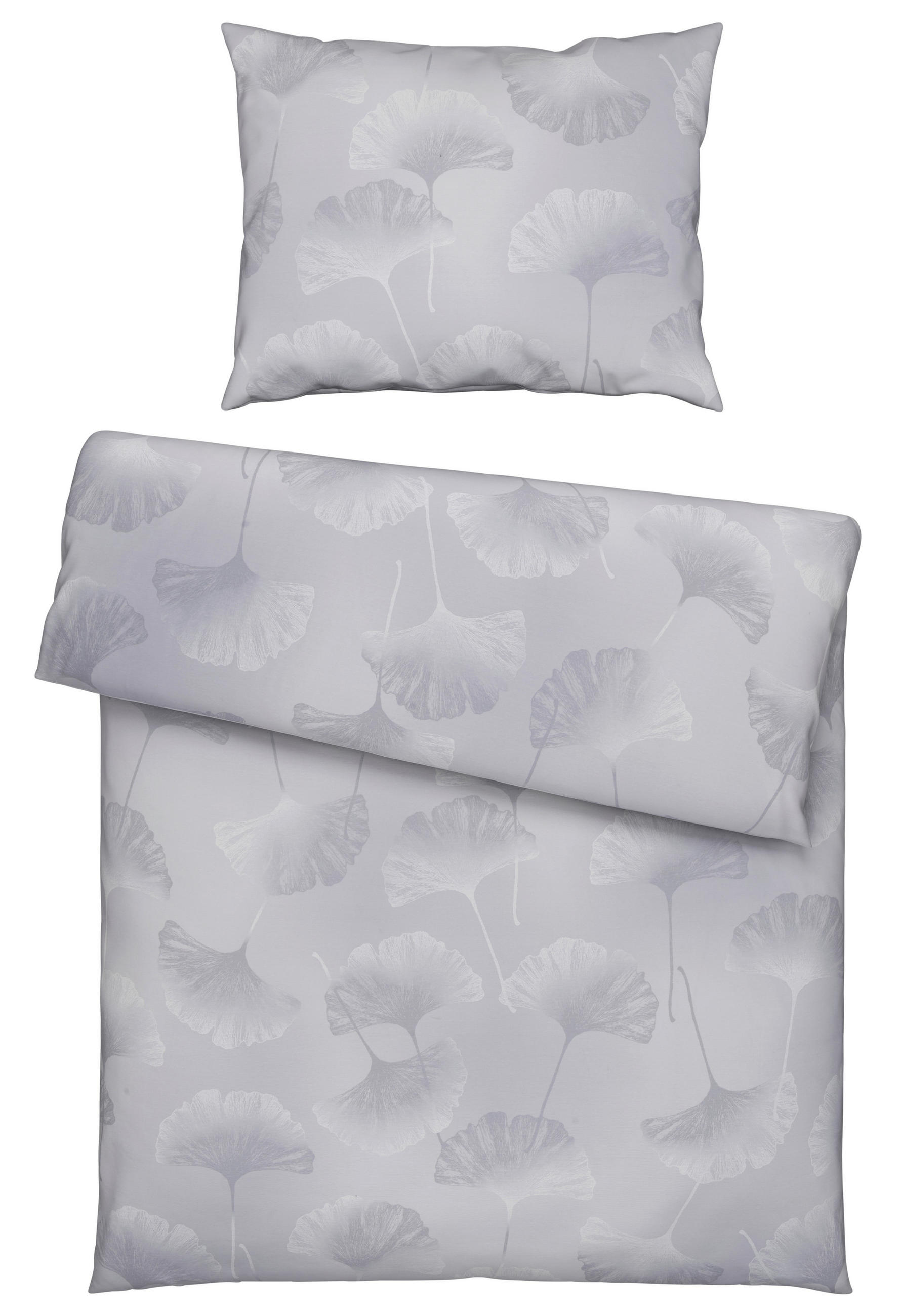 BETTWÄSCHE Interlock-Jersey 140/200 cm  - Platinfarben, LIFESTYLE, Textil (140/200cm) - Estella