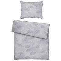 BETTWÄSCHE Interlock-Jersey 140/200 cm  - Platinfarben, LIFESTYLE, Textil (140/200cm) - Estella