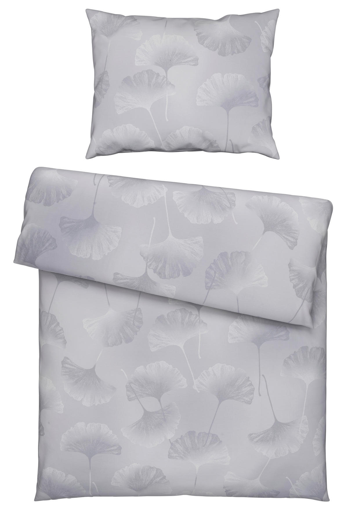 BETTWÄSCHE Interlock-Jersey 140/200 cm  - Platinfarben, LIFESTYLE, Textil (140/200cm) - Estella