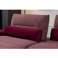 ECKSOFA in Webstoff Beere  - Beere/Schwarz, KONVENTIONELL, Textil/Metall (191/273cm) - Carryhome