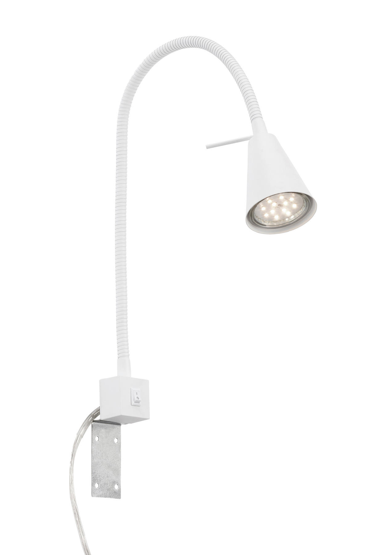 LED-WANDLEUCHTE 5,8/40,3 cm  - Weiß, Basics, Metall (5,8/40,3cm) - Briloner