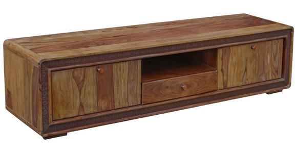 TV-ELEMENT 178/45/45 cm - Sheeshamfarben/Kupferfarben, LIFESTYLE, Holz/Metall (178/45/45cm) - Landscape