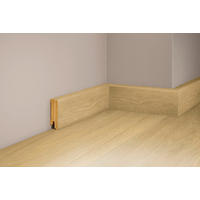 SOCKELLEISTE, Eiche Natur Pur  - Basics, Holz (220/5/1,7cm) - Tilo