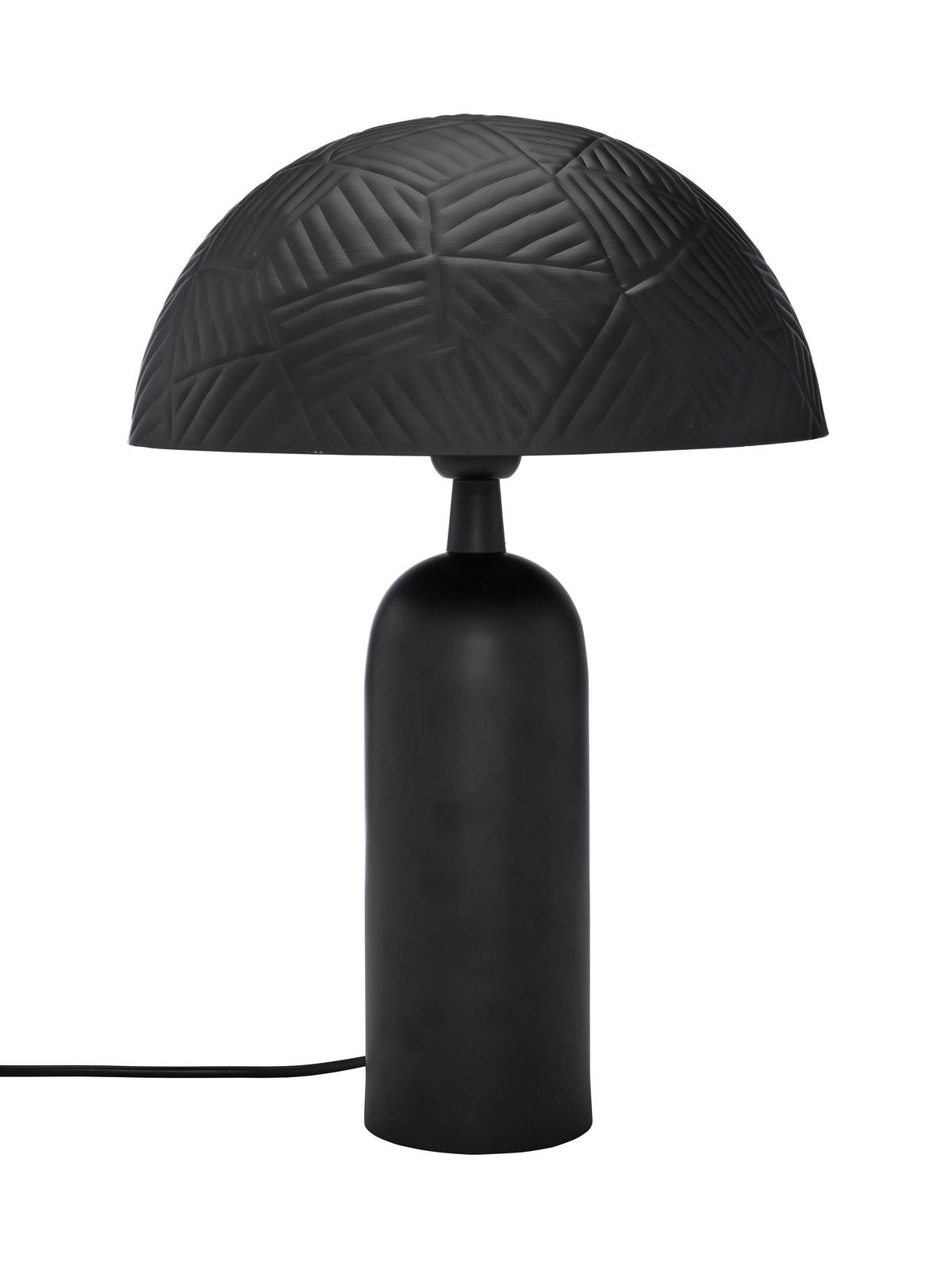 STOLNÍ LAMPA, 31/45 cm  - černá, Design, kov (31/45cm)