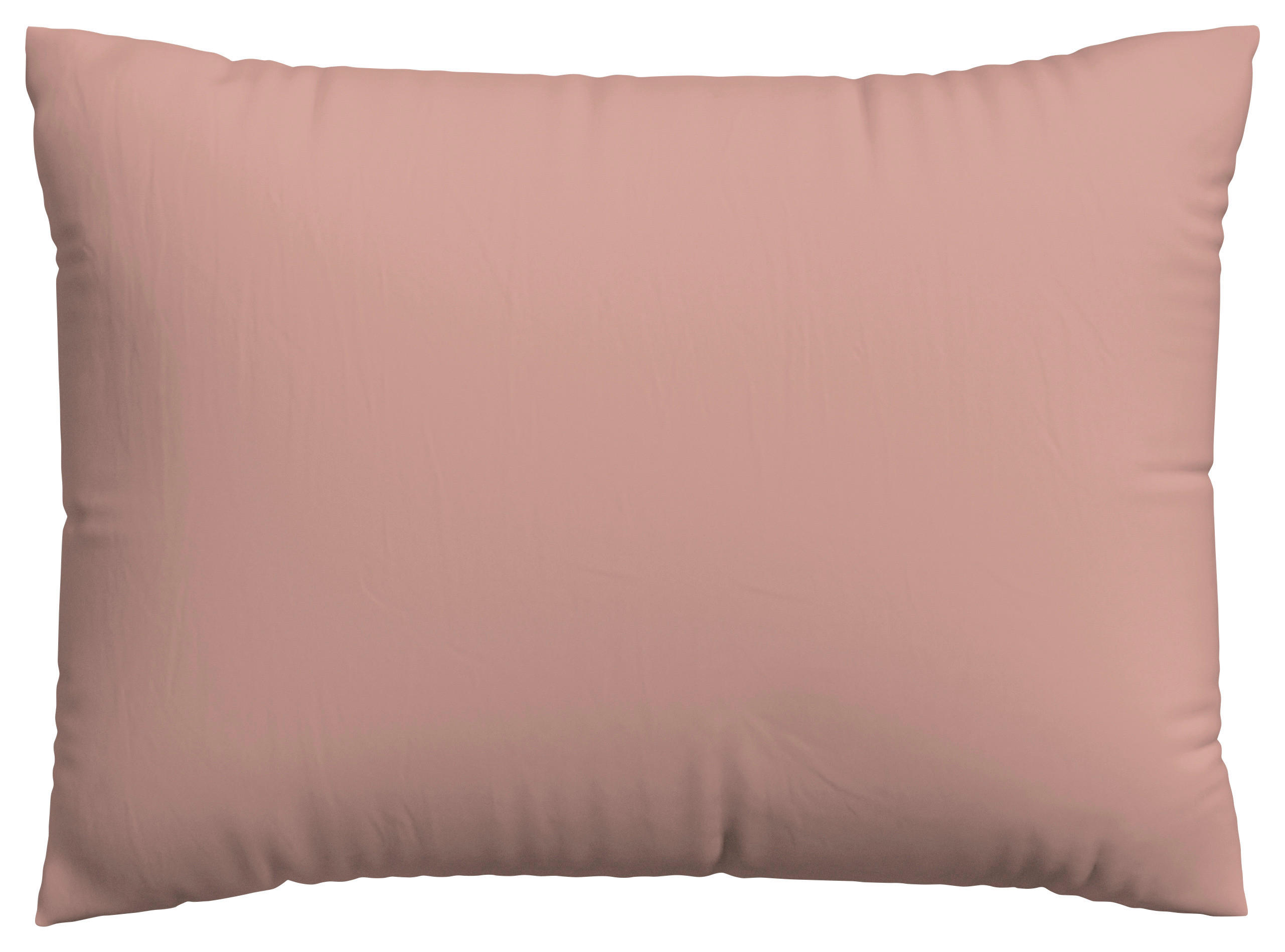 KOPFPOLSTERBEZUG KNITTED JERSEY 70/90 cm  - Dunkelrosa, Basics, Textil (70/90cm) - Schlafgut