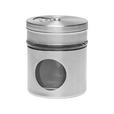 GEWÜRZDOSE - Edelstahlfarben/Transparent, Basics, Glas/Metall (5/6cm) - Homeware