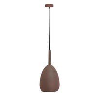 HÄNGELEUCHTE 16.5/38/90 cm   - Braun, Basics, Metall (16.5/38/90cm)
