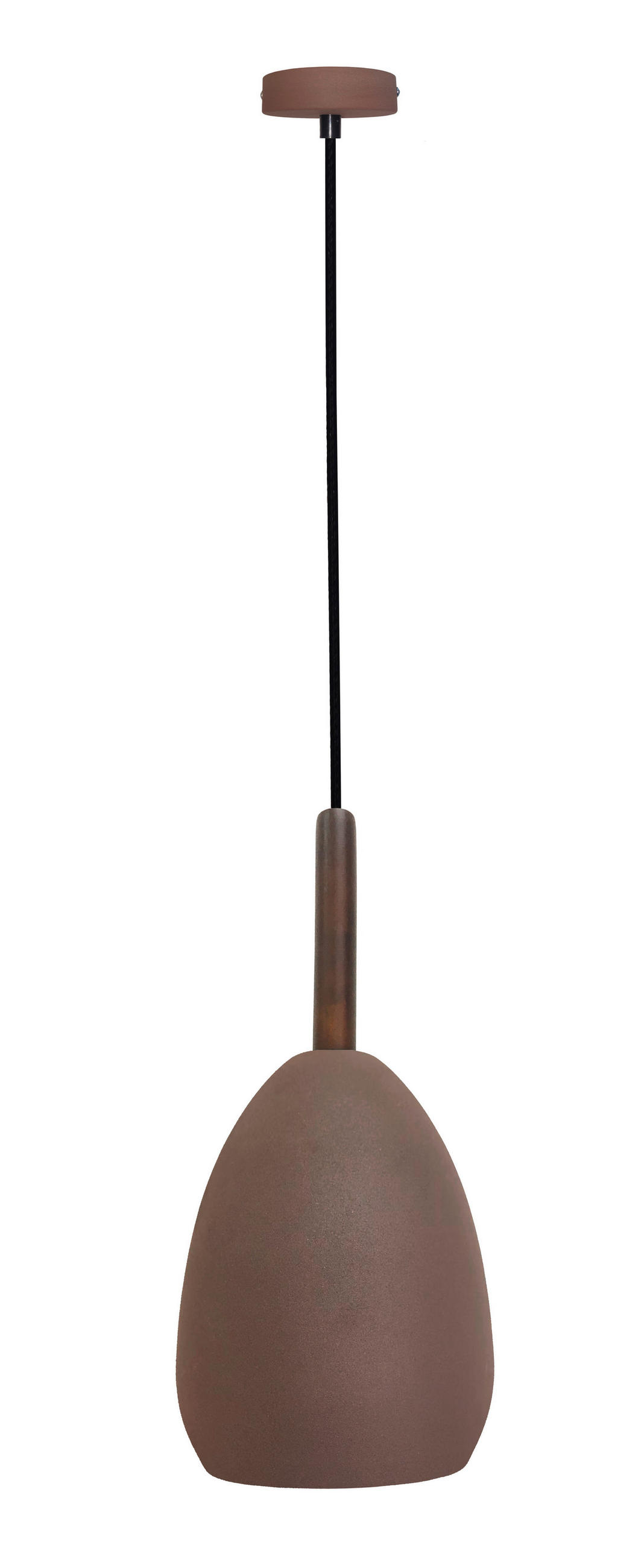 HÄNGELEUCHTE 16.5/38/90 cm   - Braun, Basics, Metall (16.5/38/90cm)