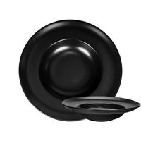 KROŽNIK ZA TESTENINE   27 cm        - črna, Basics, keramika (27cm) - Gusta