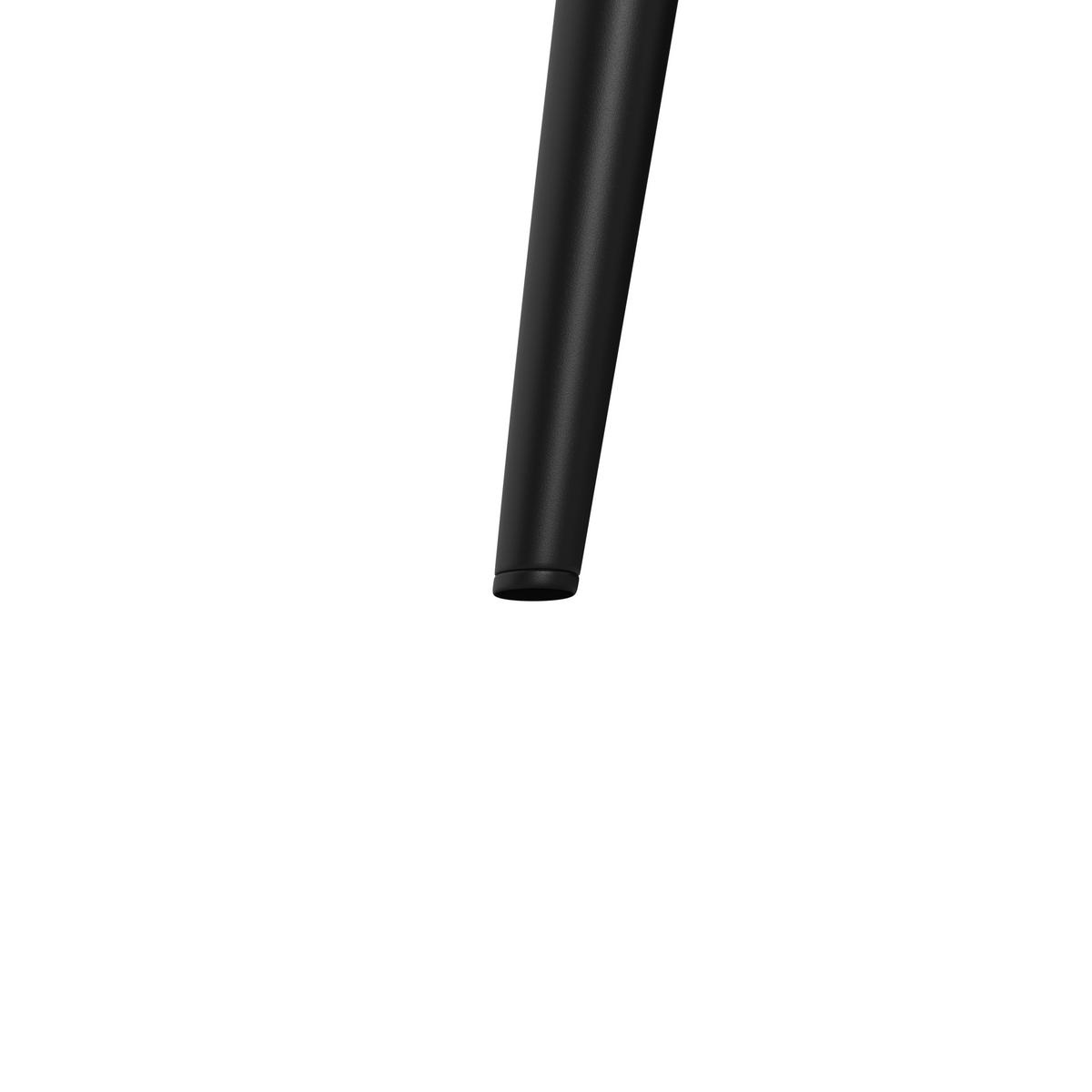 STUHL Cord Grün  - Schwarz/Grün, Design, Textil/Metall (44/86/53cm) - P & B