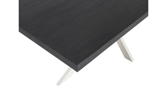 TISCHPLATTE in Holz 220/100/5 cm - Eiche dunkel/Dunkelgrau, Design, Holz (220/100/5cm) - Landscape
