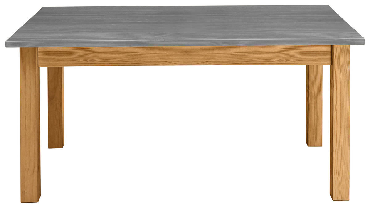 ESSTISCH in Holz 160/90/78 cm  - Laugenfarbig/Grau, ROMANTIK / LANDHAUS, Holz (160/90/78cm) - Boxxx