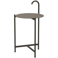 GARTENBEISTELLTISCH 36,5/38,5/65 cm Metall  - Graubraun, Basics, Metall (36,5/38,5/65cm) - Joop!