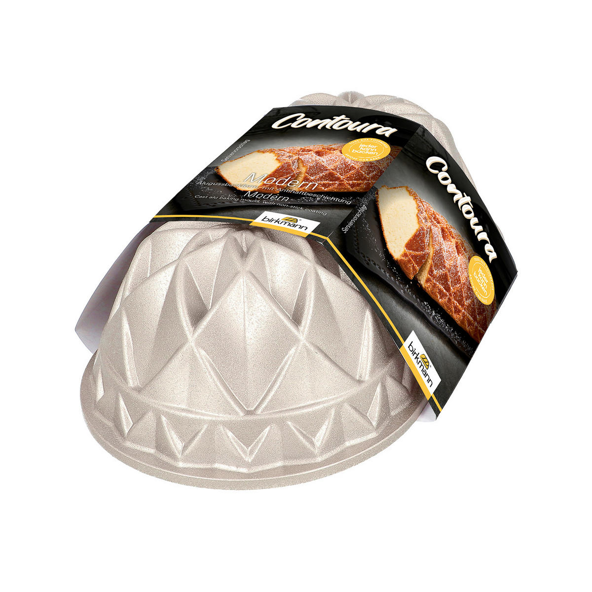 KASTENFORM  - Goldfarben, Design, Metall (26/8/14,6cm) - Birkmann