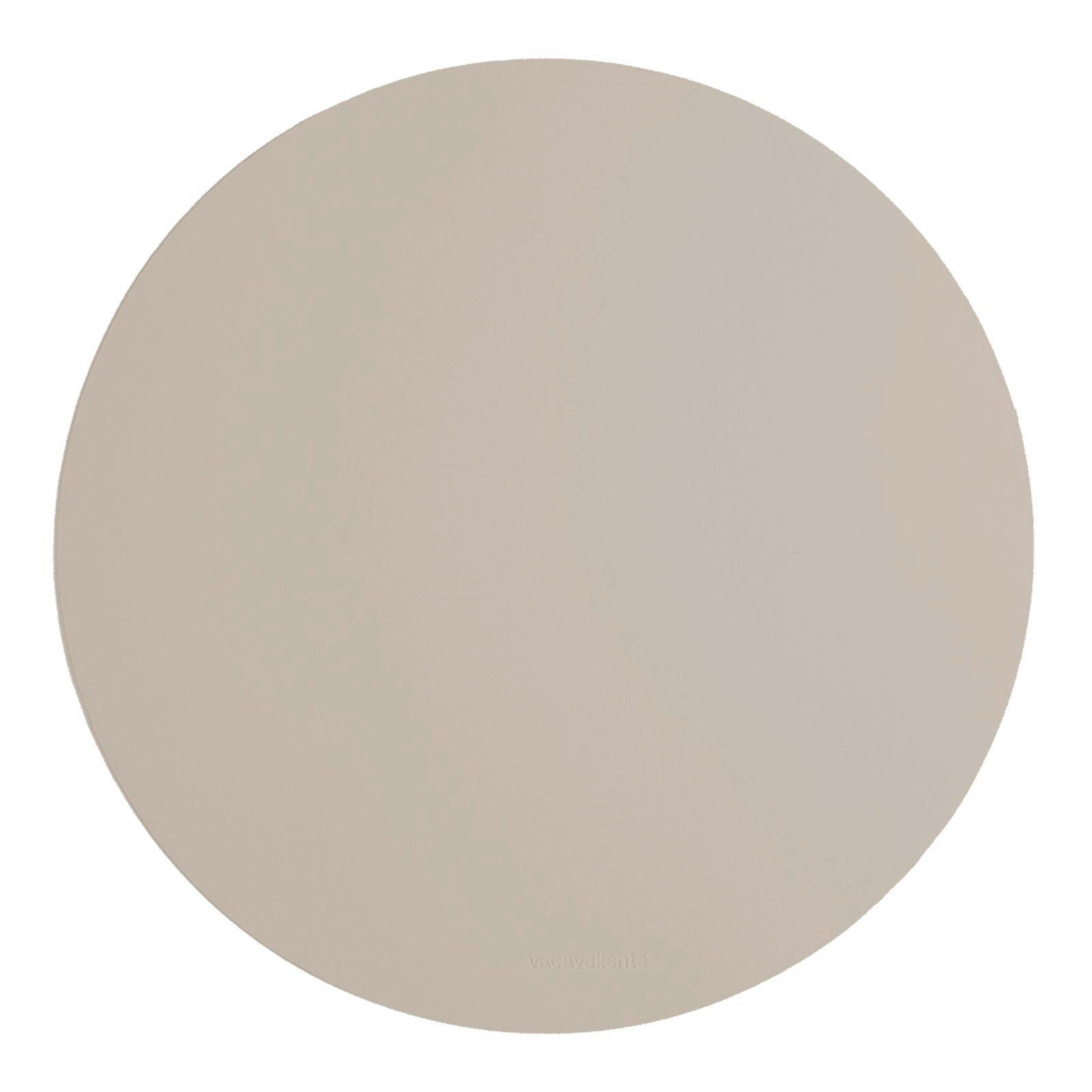 TISCHSET Leder Graubraun  - Graubraun, Basics, Leder (36/36/2cm)