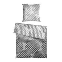 BETTWÄSCHE Renforcé 135/200 cm  - Grau, Textil (135/200cm) - Novel