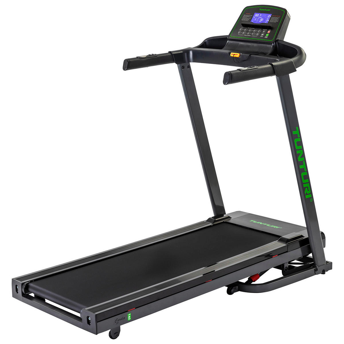 LAUFBAND CARDIO FIT T40 - Schwarz, KONVENTIONELL, Kunststoff/Metall (152/70/135cm) - Tunturi
