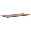 TISCHPLATTE Eiche massiv Braun, Eichefarben  - Eichefarben/Braun, Design, Holz (160/90/6cm) - Waldwelt