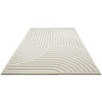HOCHFLORTEPPICH 130/190 cm Siena Beige  - Beige, Design, Kunststoff/Textil (130/190cm) - Novel