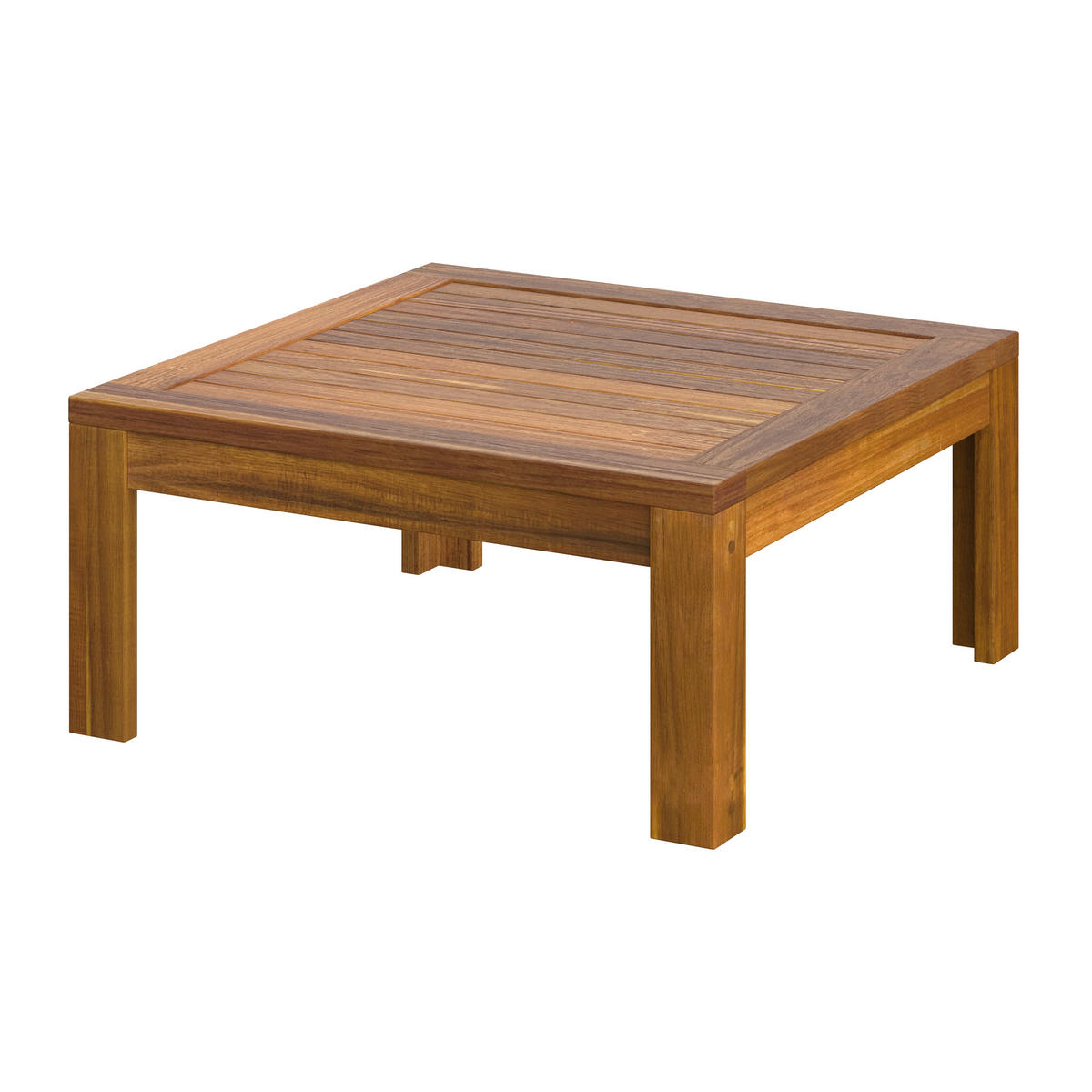 LOUNGEGARNITUR Akazie vollmassiv  - Beige/Akaziefarben, MODERN, Holz/Textil - Ambia Garden