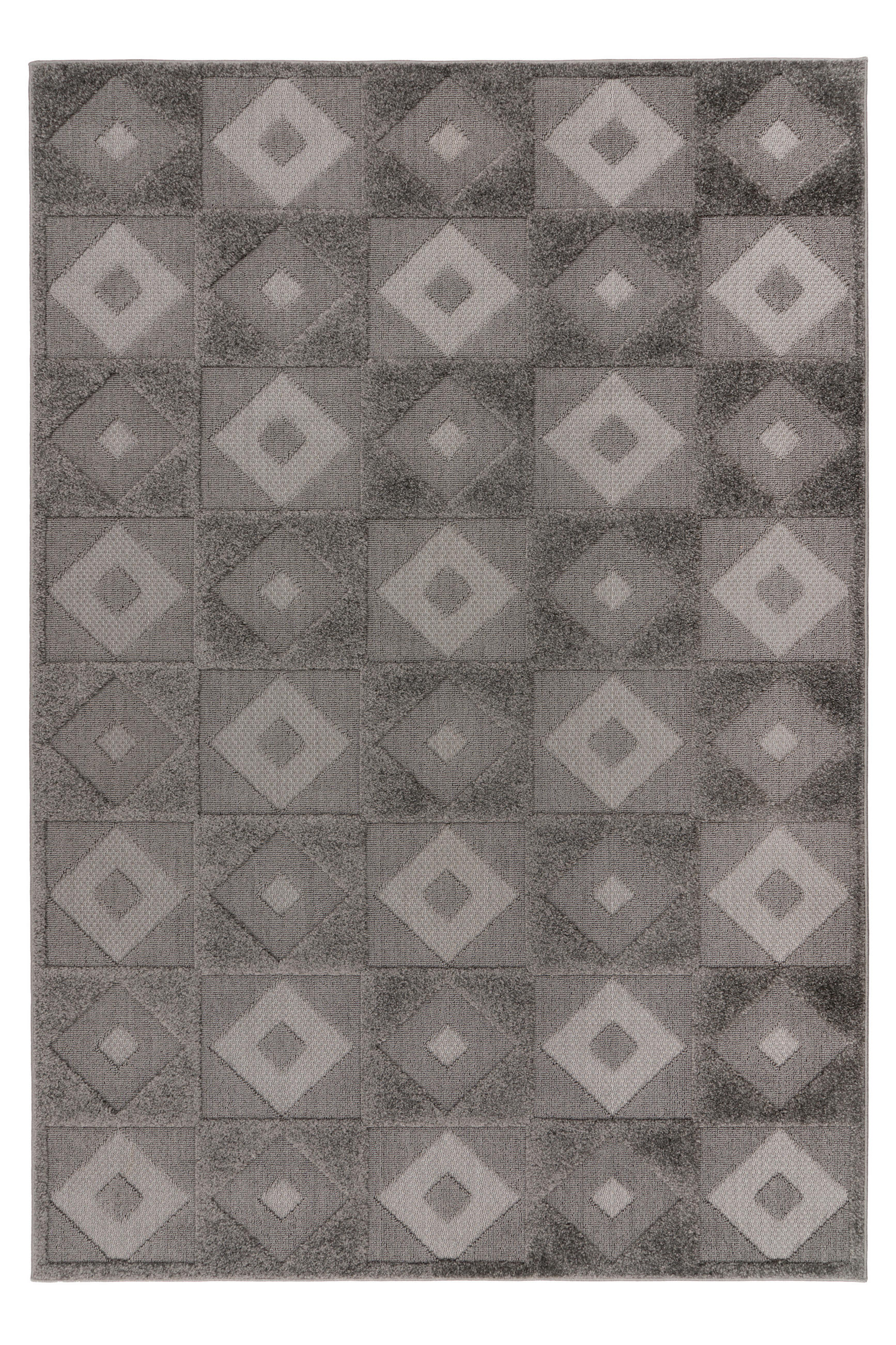 TKANI TEPIH  siva     - siva, Osnovno, tekstil/plastika (80/150cm)