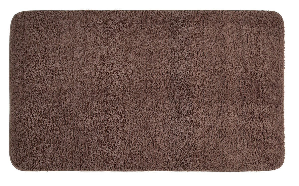 KOUPELNOVÁ PŘEDLOŽKA, 70/120 cm - šedohnědá, Basics, textil/plast (70/120cm) - Esposa