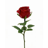 ROSE - Hellrot, LIFESTYLE, Kunststoff (51cm)