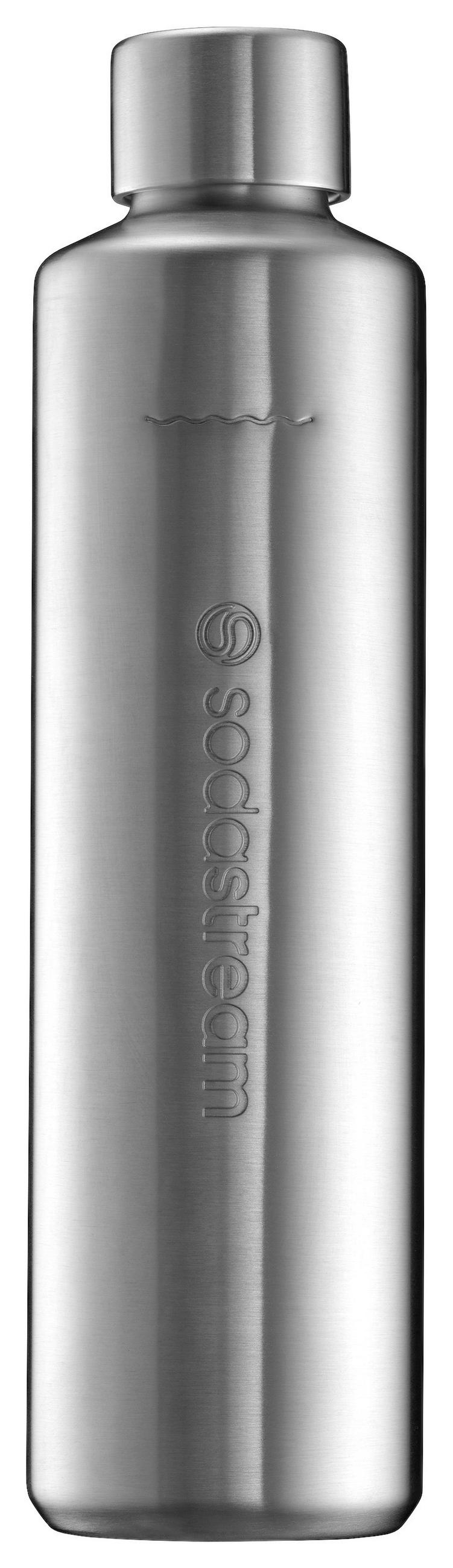 WASSERSPRUDLER DUO INKL. METALLFLASCHE  - Anthrazit, Basics, Glas/Kunststoff (15.8/44/31cm) - SodaStream
