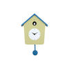 WANDUHR  Hellgelb, Pastellblau  - Pastellblau/Hellgelb, Basics, Kunststoff (23/10.5/26cm) - Karlsson