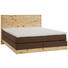 BOXSPRINGBETT 180/200 cm in Zirbelkieferfarben, Dunkelbraun - Zirbelkieferfarben/Dunkelbraun, Natur, Holz/Textil (180/200cm) - Valnatura BOXSPRINGBETT 180/200 cm in Zirbelkieferfarben, Dunkelbraun - Zirbelkieferfarben/Dunkelbraun, Natur, Holz/Textil (180/200cm) - Valnatura