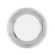 LED-DECKENLEUCHTE 45/6 cm   - Chromfarben/Transparent, Design, Kunststoff/Metall (45/6cm) - Novel