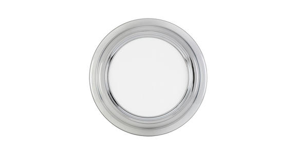 LED-DECKENLEUCHTE 45/6 cm - Chromfarben/Transparent, Design, Kunststoff/Metall (45/6cm) - Novel