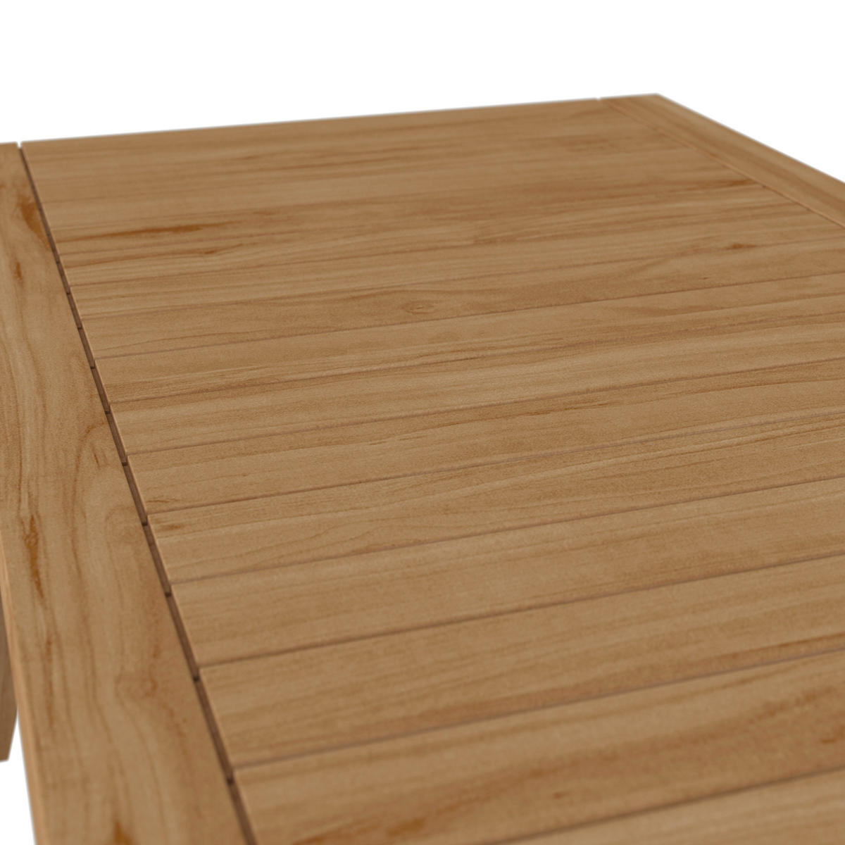 LOUNGEGARNITUR Akazie vollmassiv  - Beige/Naturfarben, MODERN, Holz/Textil (262/78/180cm) - Ambia Garden