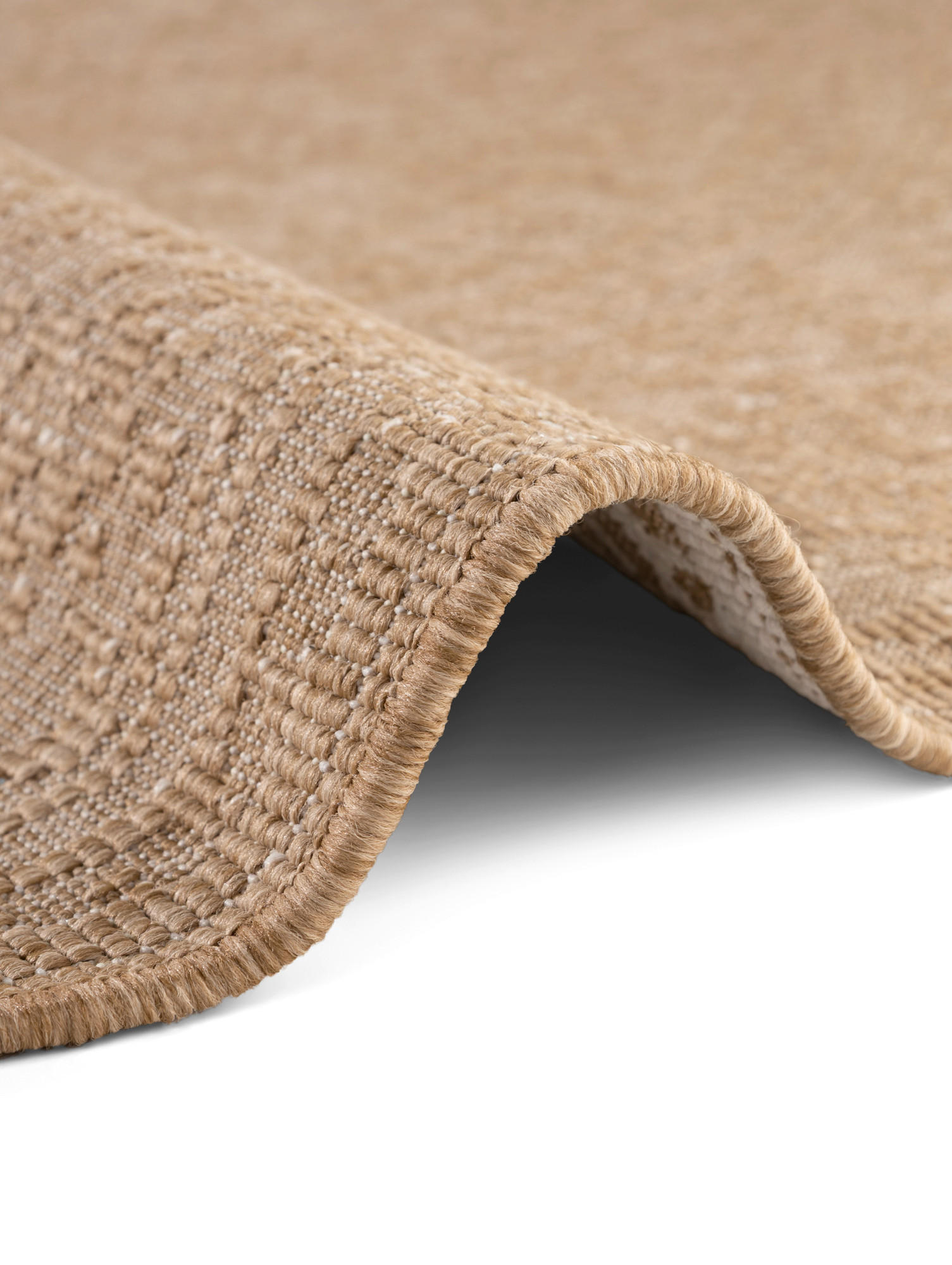Thumbnail - Xxxl Outdoorteppich Duet, Weiß, Sand, Kunststoff, Ornament, rechteckig, 160x230 cm, Oeko-Tex® Standard 100, für Fußboden...