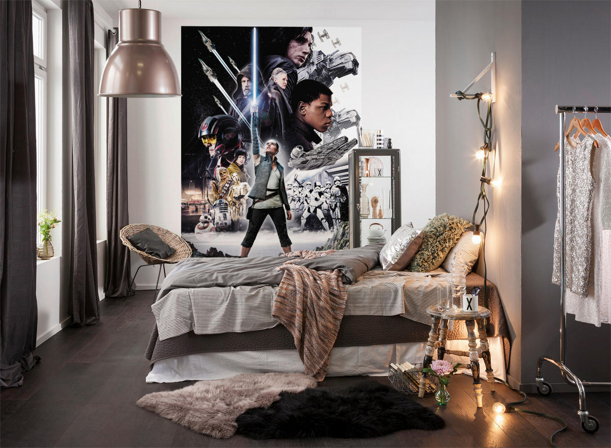 FOTOTAPETE Star Wars  - Design, Papier (184/254cm) - Star Wars