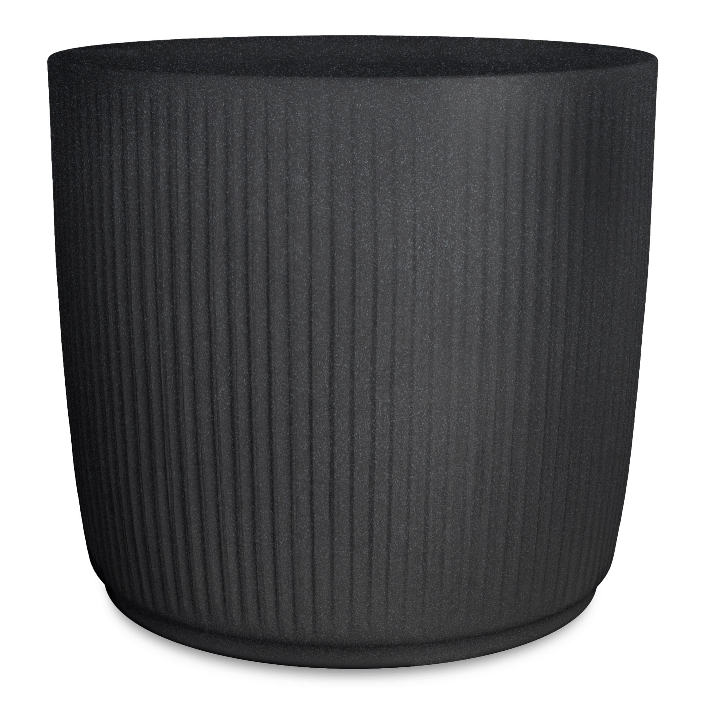 ÜBERTOPF  - Schwarz, Basics, Kunststoff (47/47/43cm)