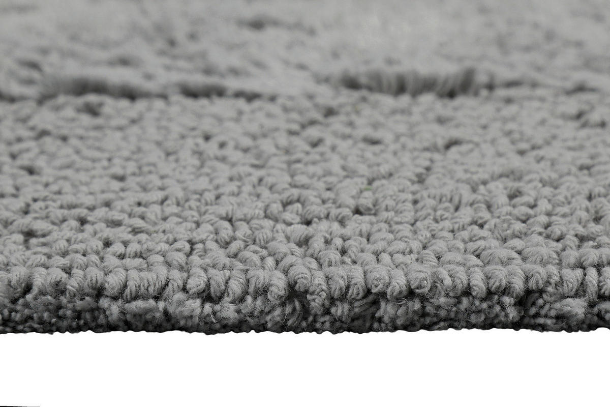 BADTEPPICH Grau 70/120 cm  - Grau, Basics, Textil (70/120cm) - WECON HOME BASIC