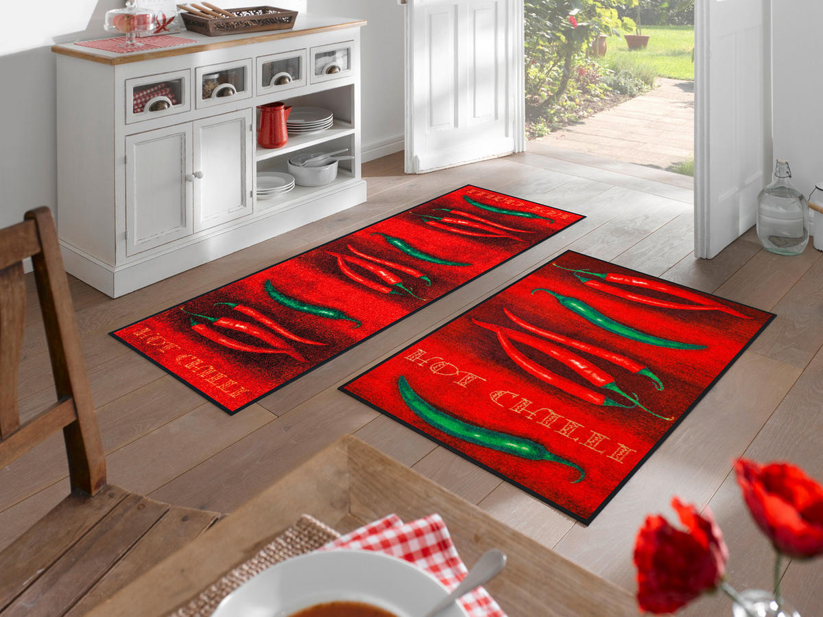 ESPOSA Küchenläufer getuftet 60x180 cm Rot shoppen