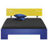 BETT 140/200 cm - Gelb/Dunkelblau, Design (140/200cm) - XORA