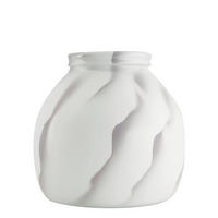 KERZENHALTER - Grau, Trend, Glas (21/20cm)