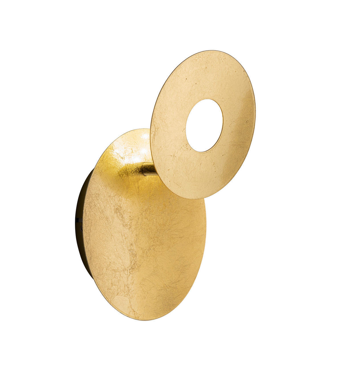 Aplică De Perete Cu Led 18/6,5 cm    - auriu, Design, plastic/metal (18/6,5cm) - Wofi